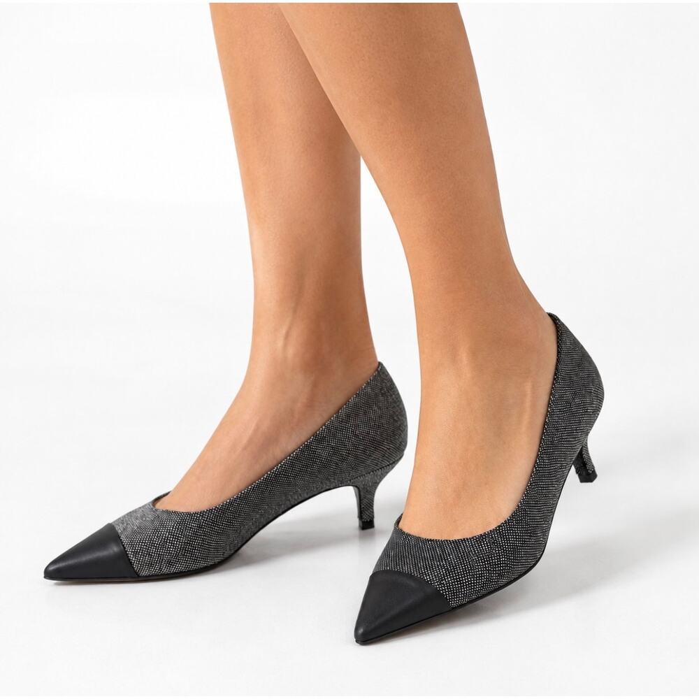 Franco Sarto Women’s Pumps Size 8.5 Gray Pointed Toe High Heels